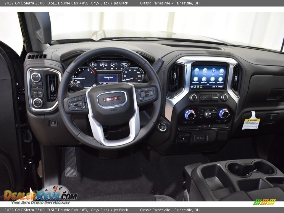 2022 GMC Sierra 2500HD SLE Double Cab 4WD Onyx Black / Jet Black Photo #11