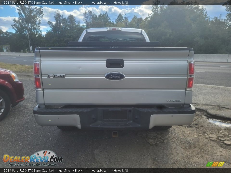 2014 Ford F150 STX SuperCab 4x4 Ingot Silver / Black Photo #5