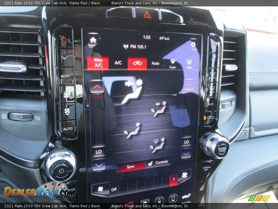 Controls of 2021 Ram 1500 TRX Crew Cab 4x4 Photo #22