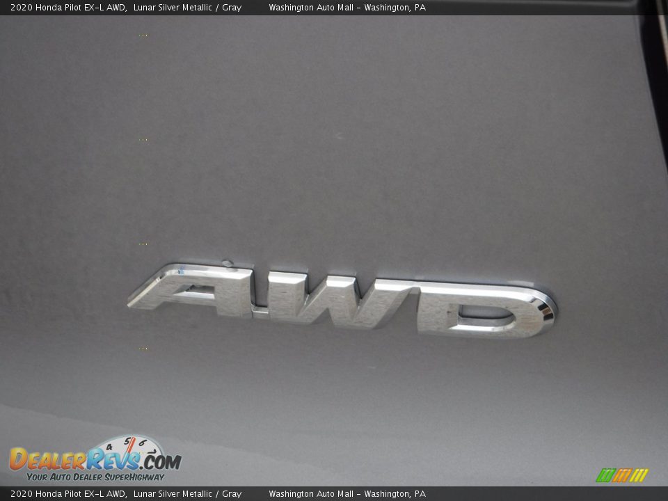 2020 Honda Pilot EX-L AWD Lunar Silver Metallic / Gray Photo #11