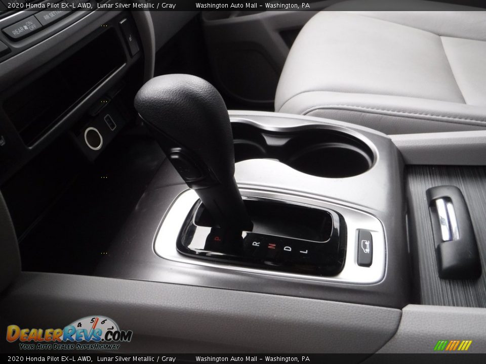 2020 Honda Pilot EX-L AWD Lunar Silver Metallic / Gray Photo #19