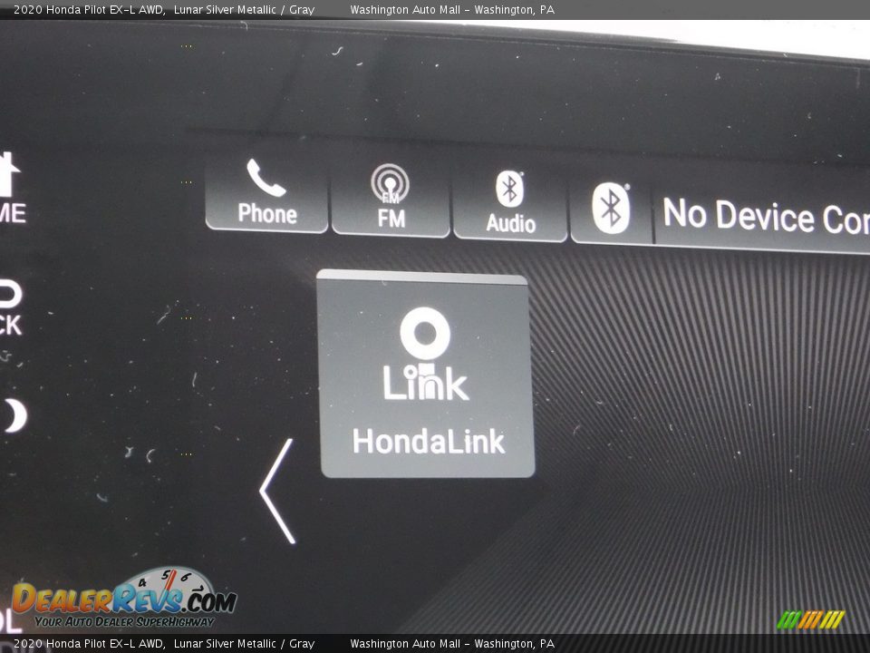 2020 Honda Pilot EX-L AWD Lunar Silver Metallic / Gray Photo #23