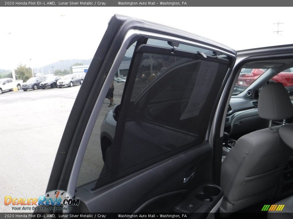 2020 Honda Pilot EX-L AWD Lunar Silver Metallic / Gray Photo #31