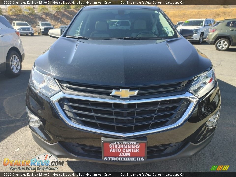 2019 Chevrolet Equinox LS AWD Mosaic Black Metallic / Medium Ash Gray Photo #2