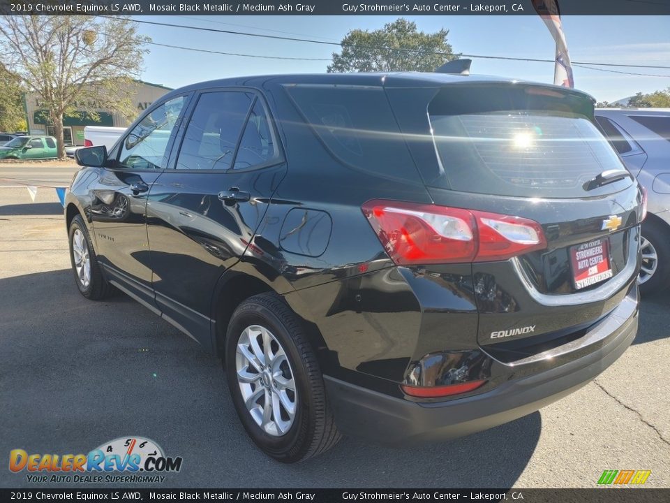 2019 Chevrolet Equinox LS AWD Mosaic Black Metallic / Medium Ash Gray Photo #4