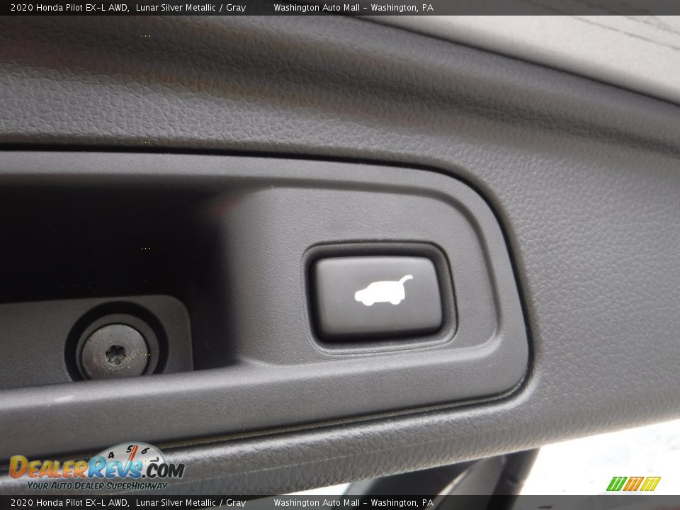 2020 Honda Pilot EX-L AWD Lunar Silver Metallic / Gray Photo #34