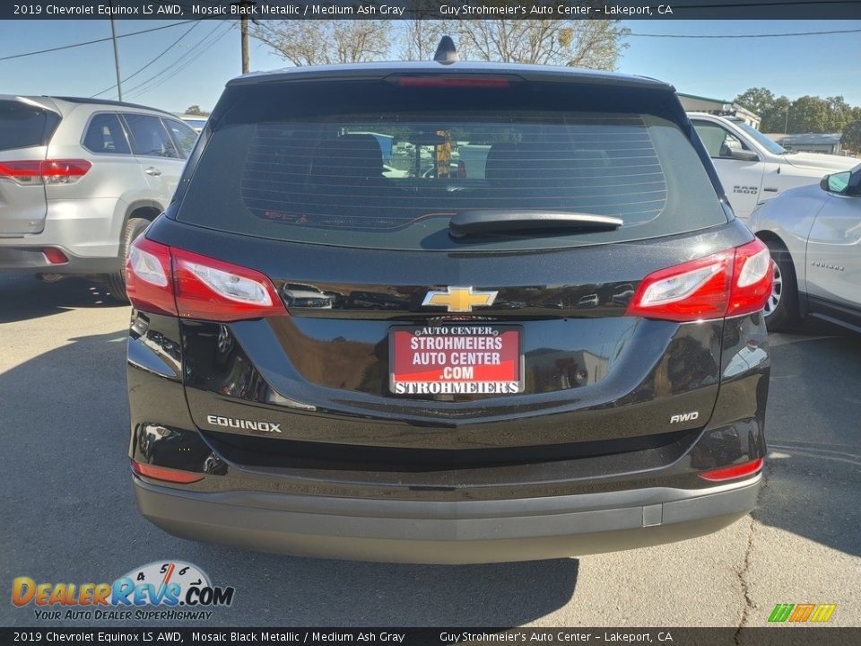 2019 Chevrolet Equinox LS AWD Mosaic Black Metallic / Medium Ash Gray Photo #5