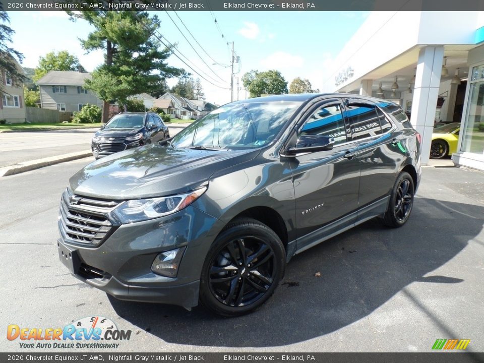 2020 Chevrolet Equinox LT AWD Nightfall Gray Metallic / Jet Black Photo #1