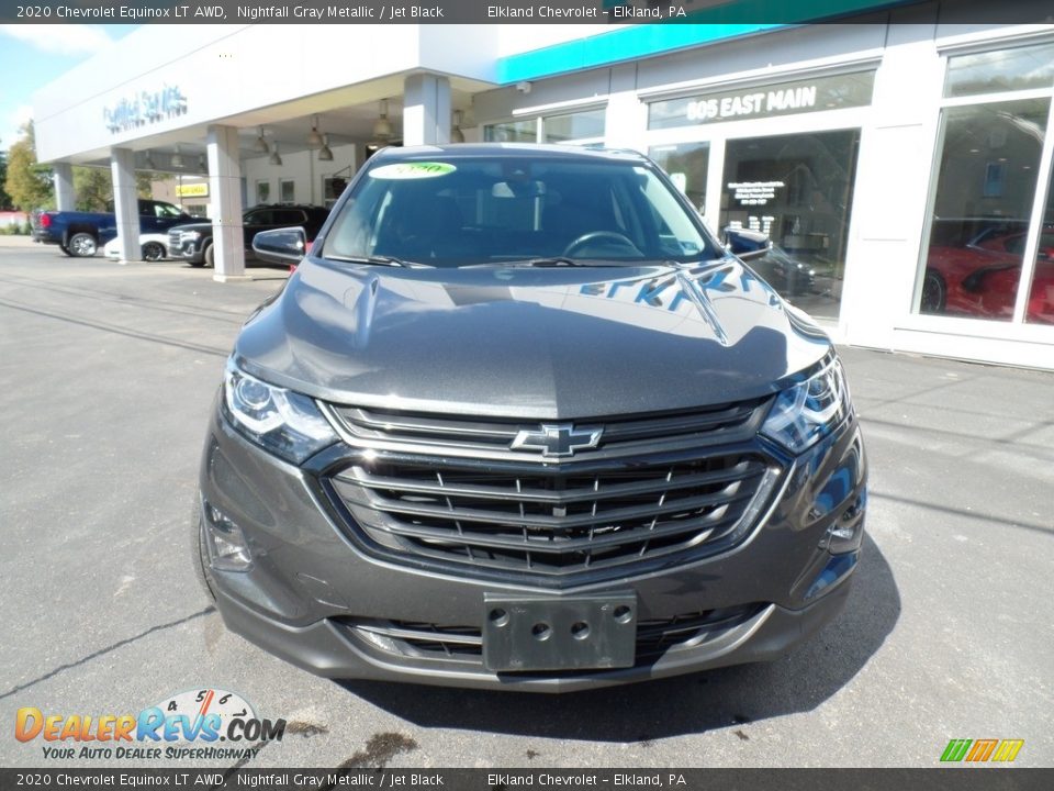 2020 Chevrolet Equinox LT AWD Nightfall Gray Metallic / Jet Black Photo #3