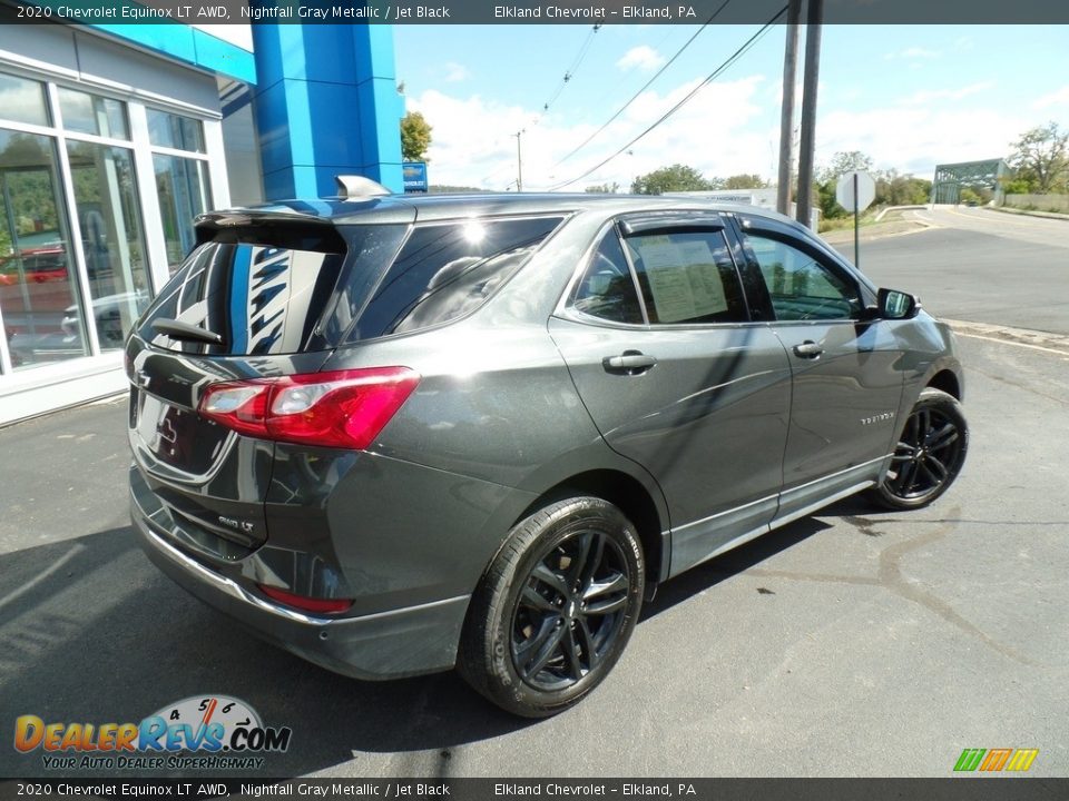 2020 Chevrolet Equinox LT AWD Nightfall Gray Metallic / Jet Black Photo #7