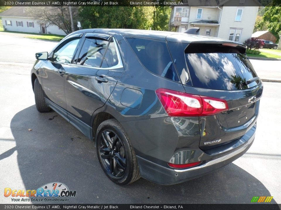 2020 Chevrolet Equinox LT AWD Nightfall Gray Metallic / Jet Black Photo #9