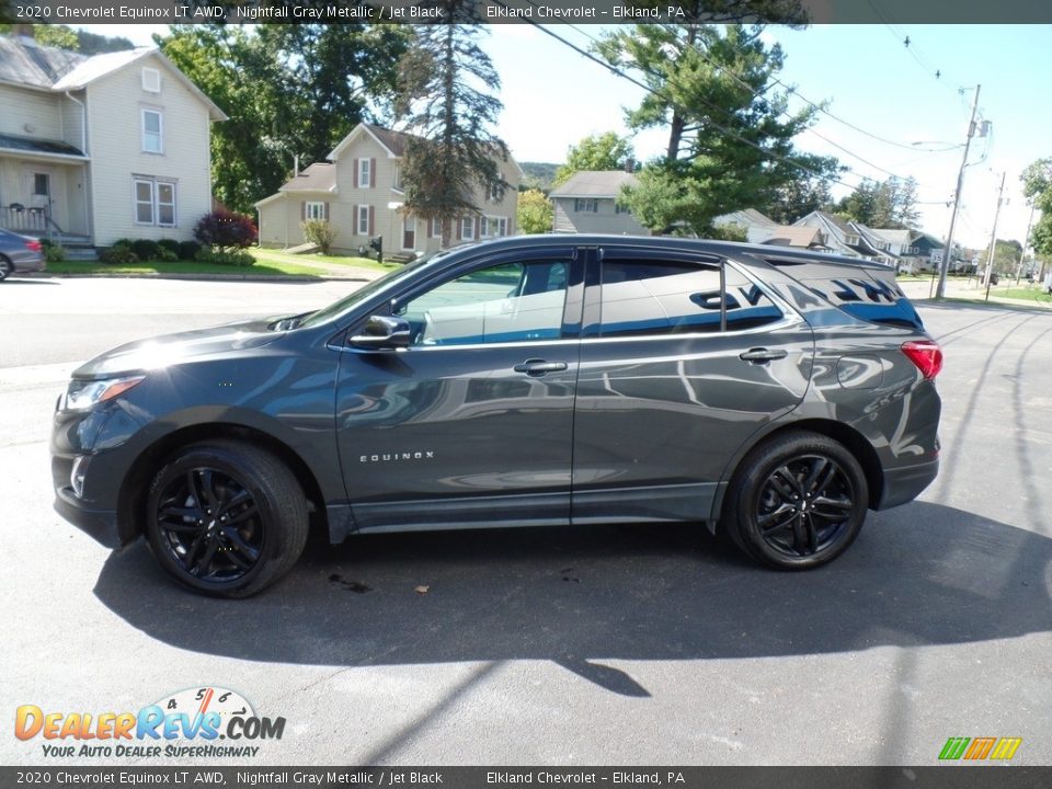 2020 Chevrolet Equinox LT AWD Nightfall Gray Metallic / Jet Black Photo #10