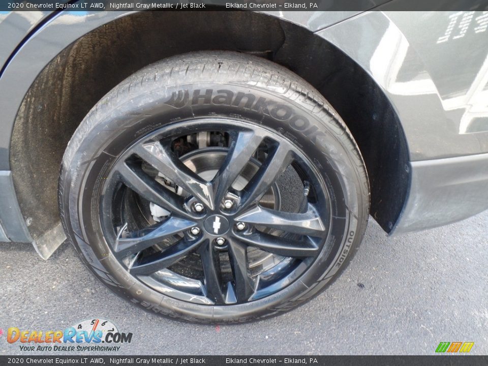 2020 Chevrolet Equinox LT AWD Nightfall Gray Metallic / Jet Black Photo #11