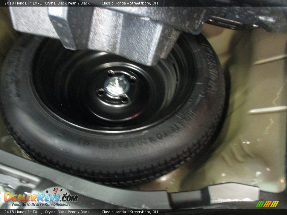 2018 Honda Fit EX-L Crystal Black Pearl / Black Photo #14