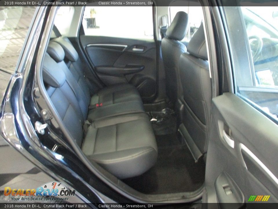 2018 Honda Fit EX-L Crystal Black Pearl / Black Photo #20