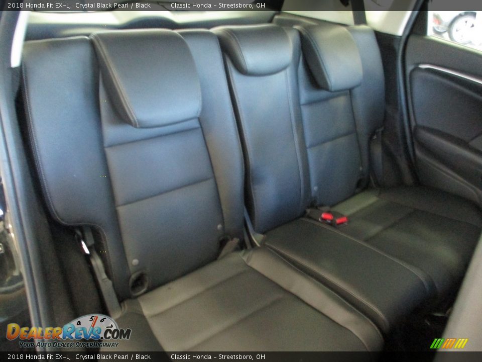 2018 Honda Fit EX-L Crystal Black Pearl / Black Photo #21