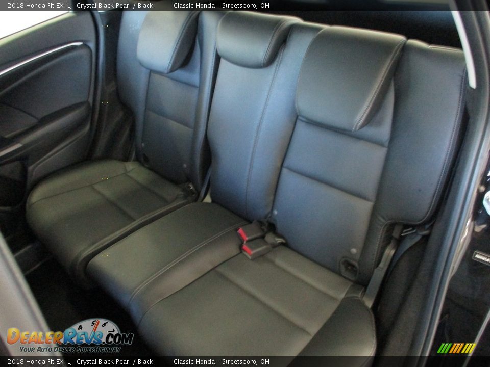 2018 Honda Fit EX-L Crystal Black Pearl / Black Photo #24