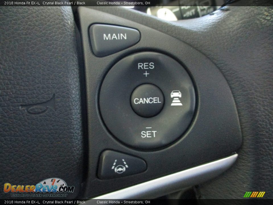 2018 Honda Fit EX-L Crystal Black Pearl / Black Photo #31
