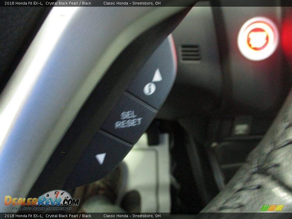 2018 Honda Fit EX-L Crystal Black Pearl / Black Photo #32