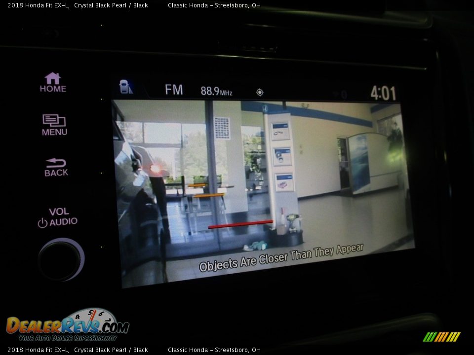 2018 Honda Fit EX-L Crystal Black Pearl / Black Photo #36