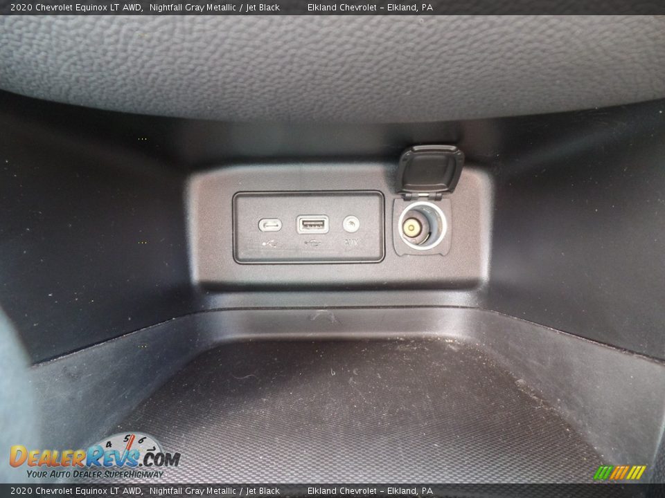 2020 Chevrolet Equinox LT AWD Nightfall Gray Metallic / Jet Black Photo #33
