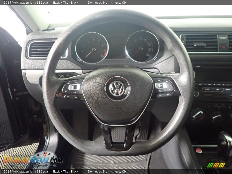 2015 Volkswagen Jetta SE Sedan Steering Wheel Photo #27