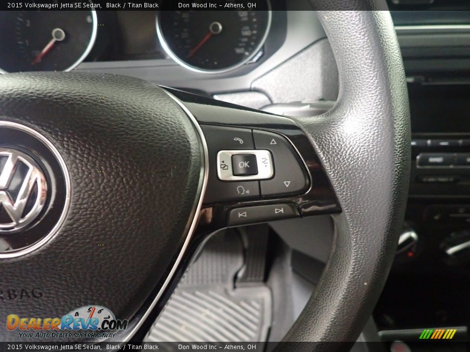 2015 Volkswagen Jetta SE Sedan Steering Wheel Photo #30