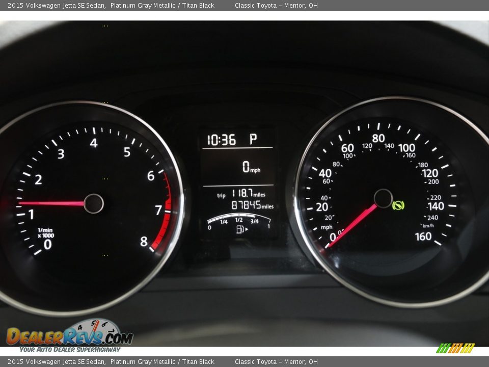 2015 Volkswagen Jetta SE Sedan Gauges Photo #8