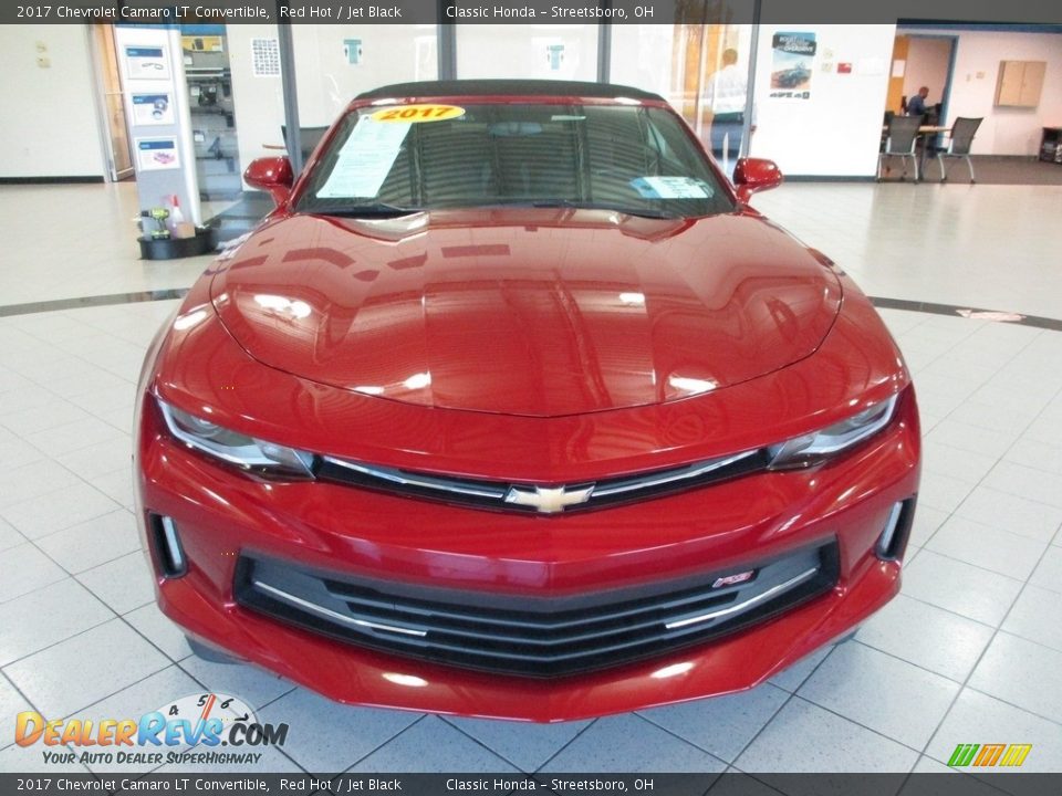 2017 Chevrolet Camaro LT Convertible Red Hot / Jet Black Photo #2