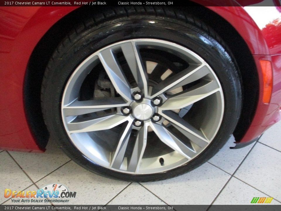2017 Chevrolet Camaro LT Convertible Red Hot / Jet Black Photo #5