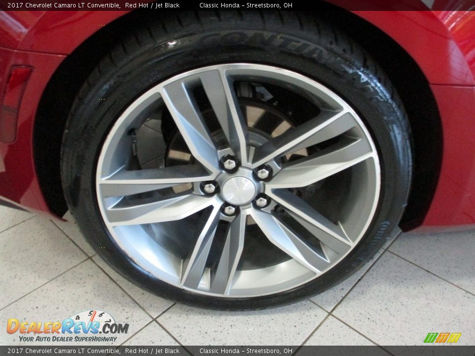 2017 Chevrolet Camaro LT Convertible Red Hot / Jet Black Photo #6
