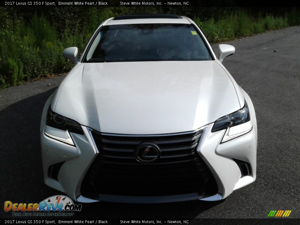 2017 Lexus GS 350 F Sport Eminent White Pearl / Black Photo #3