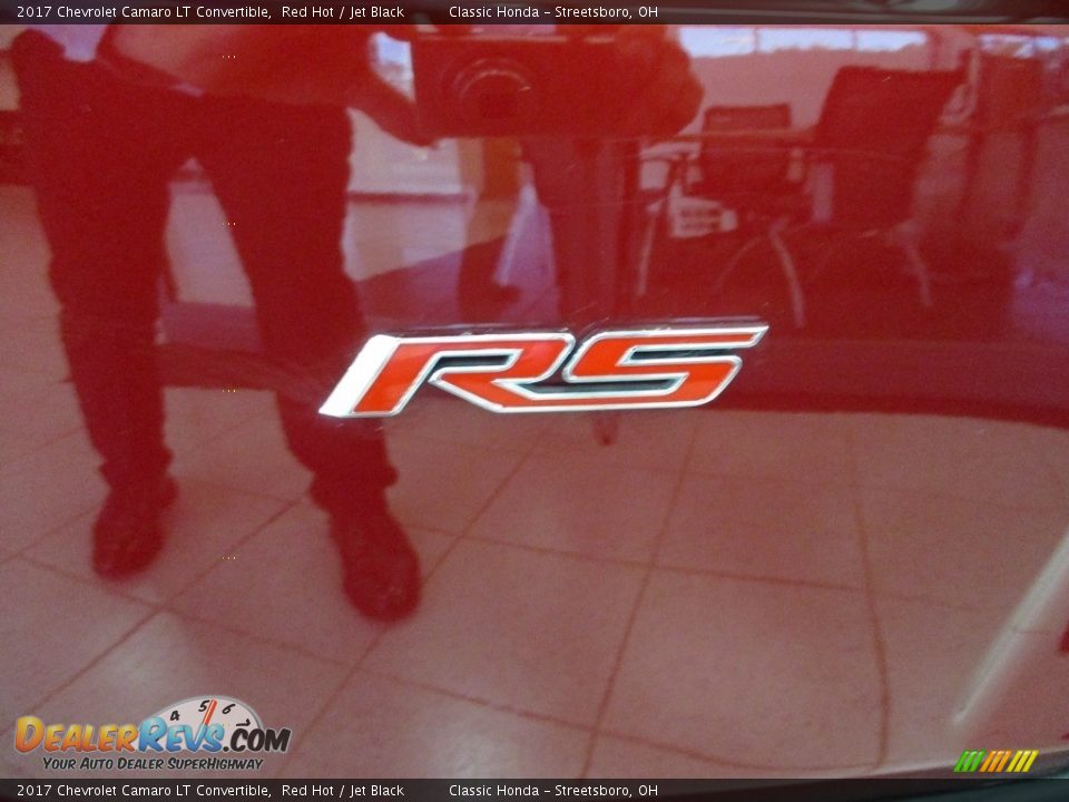 2017 Chevrolet Camaro LT Convertible Red Hot / Jet Black Photo #10
