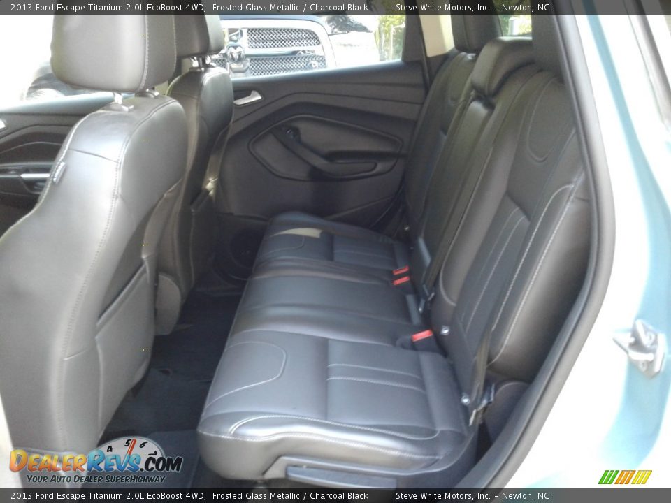 2013 Ford Escape Titanium 2.0L EcoBoost 4WD Frosted Glass Metallic / Charcoal Black Photo #14