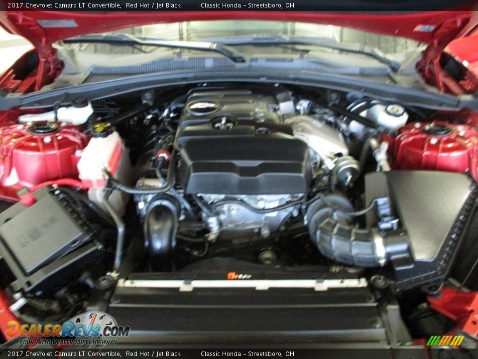 2017 Chevrolet Camaro LT Convertible Red Hot / Jet Black Photo #14