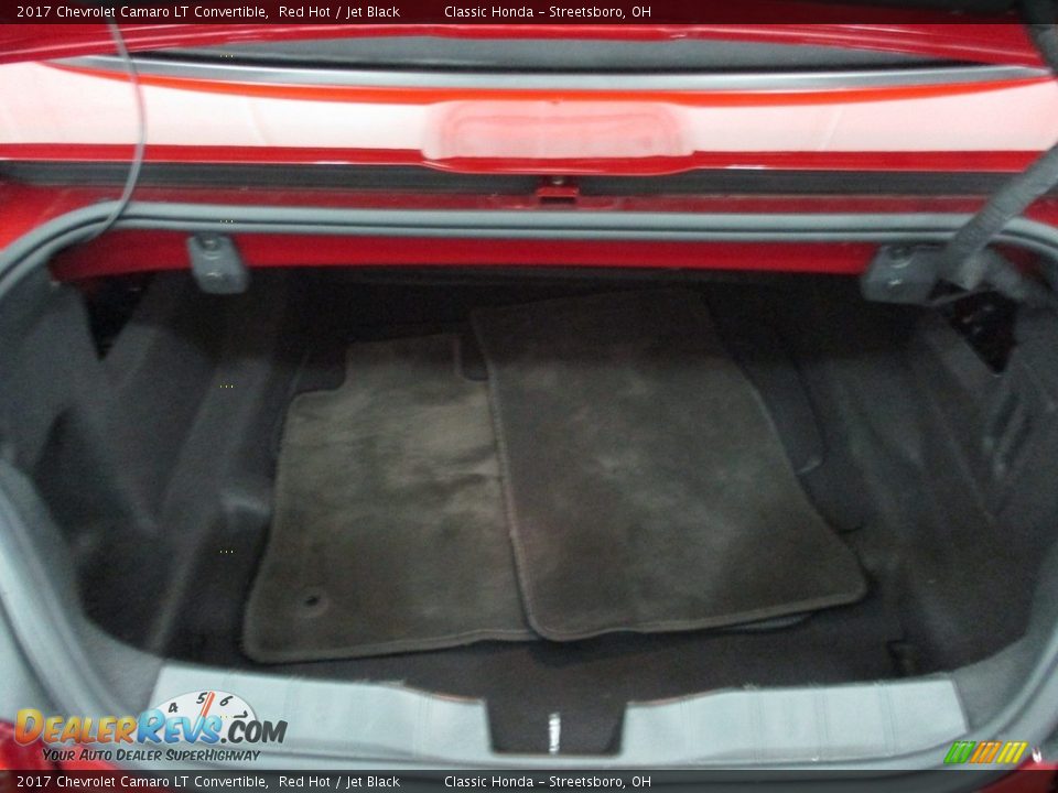 2017 Chevrolet Camaro LT Convertible Red Hot / Jet Black Photo #19
