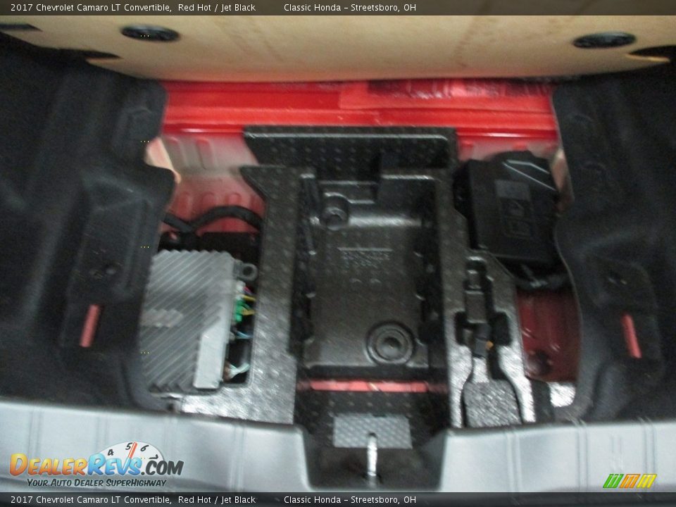2017 Chevrolet Camaro LT Convertible Red Hot / Jet Black Photo #20