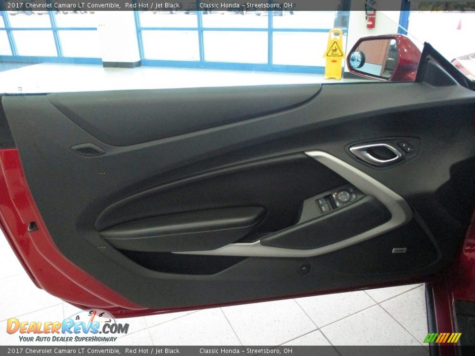 2017 Chevrolet Camaro LT Convertible Red Hot / Jet Black Photo #21