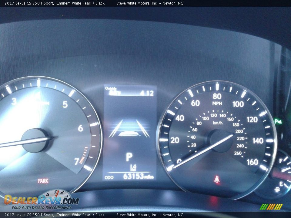 2017 Lexus GS 350 F Sport Gauges Photo #20