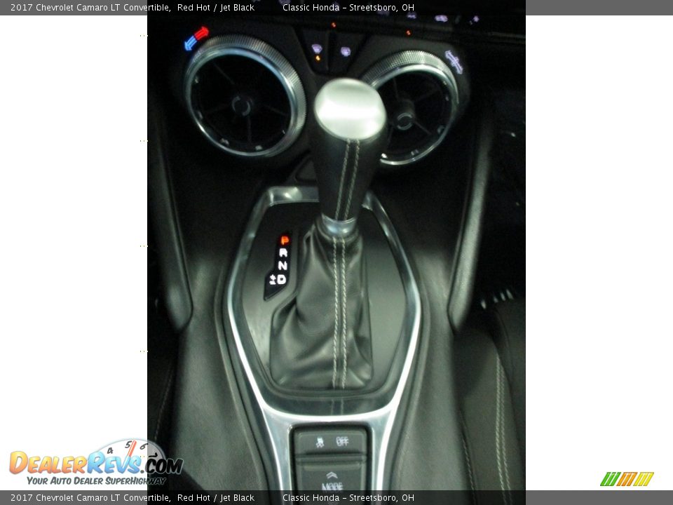 2017 Chevrolet Camaro LT Convertible Red Hot / Jet Black Photo #29