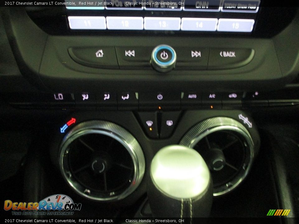 2017 Chevrolet Camaro LT Convertible Red Hot / Jet Black Photo #30