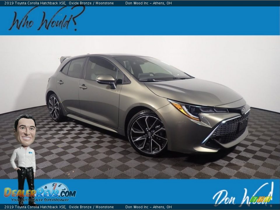 2019 Toyota Corolla Hatchback XSE Oxide Bronze / Moonstone Photo #1