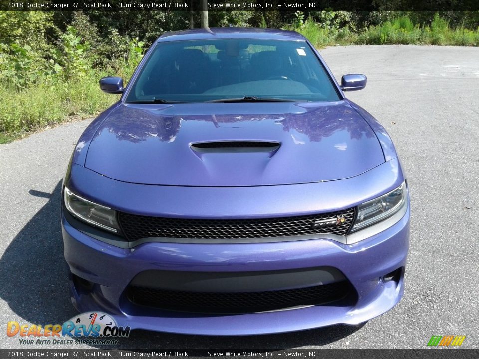 2018 Dodge Charger R/T Scat Pack Plum Crazy Pearl / Black Photo #4