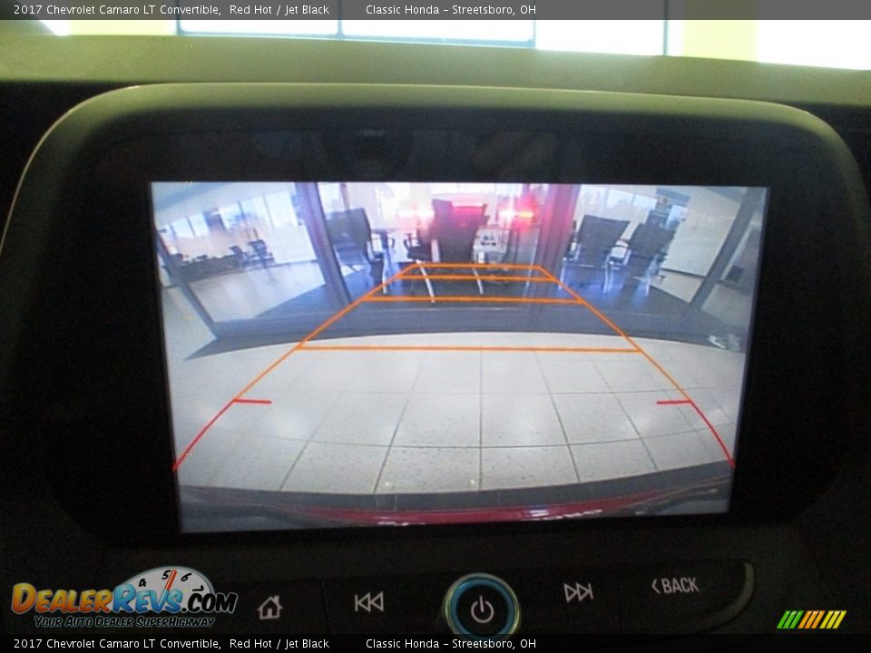 2017 Chevrolet Camaro LT Convertible Red Hot / Jet Black Photo #35