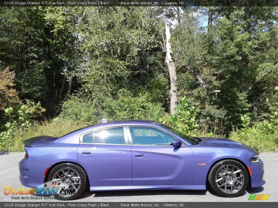 Plum Crazy Pearl 2018 Dodge Charger R/T Scat Pack Photo #6