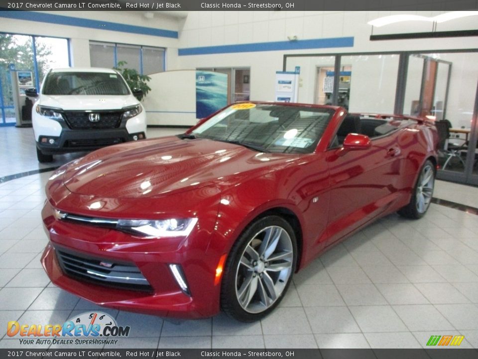 2017 Chevrolet Camaro LT Convertible Red Hot / Jet Black Photo #36