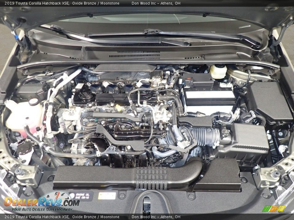 2019 Toyota Corolla Hatchback XSE Oxide Bronze / Moonstone Photo #8