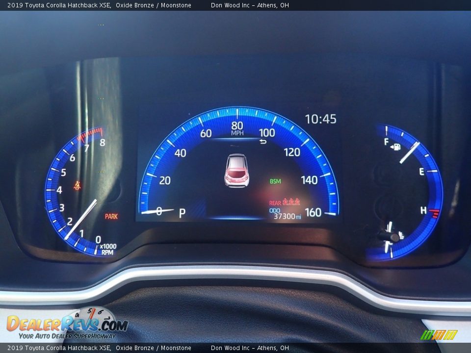 2019 Toyota Corolla Hatchback XSE Oxide Bronze / Moonstone Photo #27