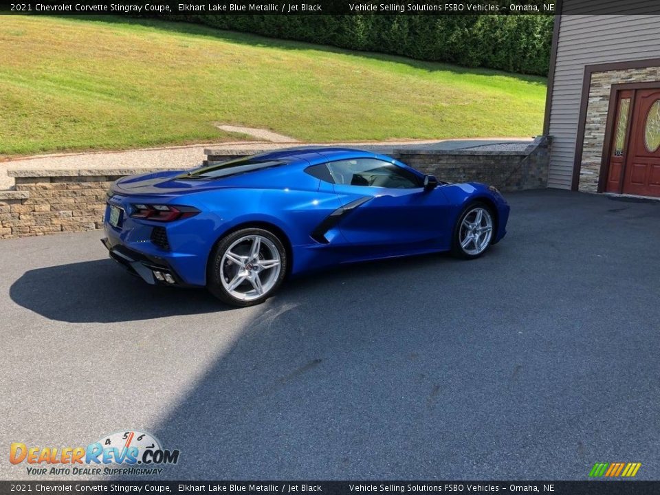 Elkhart Lake Blue Metallic 2021 Chevrolet Corvette Stingray Coupe Photo #7