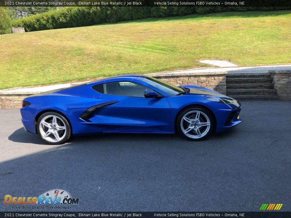 Elkhart Lake Blue Metallic 2021 Chevrolet Corvette Stingray Coupe Photo #9